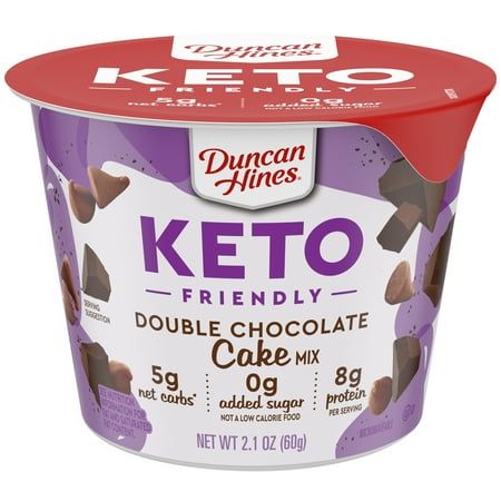 keto duncan hines cake mix friendly chocolate double cup 1oz cups 1z