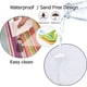 thumbnail image 4 of Gorro para el cabello seco absorbente suave, 343 uds., lindo oso de dibujos animados, microfibra súper suave, toalla de secado rápido para niños y adultos, 4 of 7