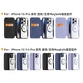 thumbnail image 1 of Funda para teléfono móvil Apple 14 compatible con 13 pulgadas, funda magnética transparente para tarjetas, funda de cuero para negocios con tapa abatible para iPhone 14Pro Max, 1 of 5