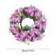 thumbnail image 3 of CaiYueKe Artificial Floral Wreath Candle Ring Holder Wedding Home Decor Centerpiece for Table Fireplace Mantel Living Room Rustic Farmhouse Spring Summer Decorations, 3 of 7