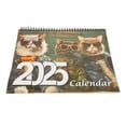 thumbnail image 1 of Calendrier d'Images de Chats, Calendrier de Chats aux Couleurs Vives pour Cadeau, 1 of 7