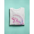 thumbnail image 3 of Fantasy T-rex Sweatshirt Women -Image by Shutterstock, Female XX-Large, 3 of 4