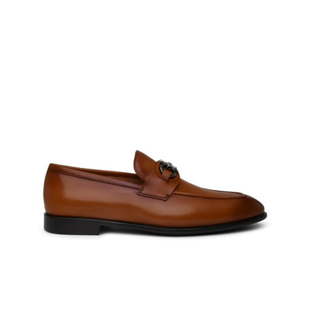 

Salvatore Ferragamo Man Brown Leather Loafers