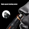 thumbnail image 4 of Nose Hair Trimmer,Electric Nose Hair Clipper,Rechargeable Nose Hair Remover For Men And Women,Nose Ear Eyebrow Hair Trimmer,Portable Grooming Tool With Washable Blade,Painless Nose Hair Cutter, 4 of 6