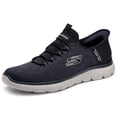 thumbnail image 1 of Zapatillas Skechers Summits Key Pace Sin Cordones para Hombre en Negro, 1 of 3