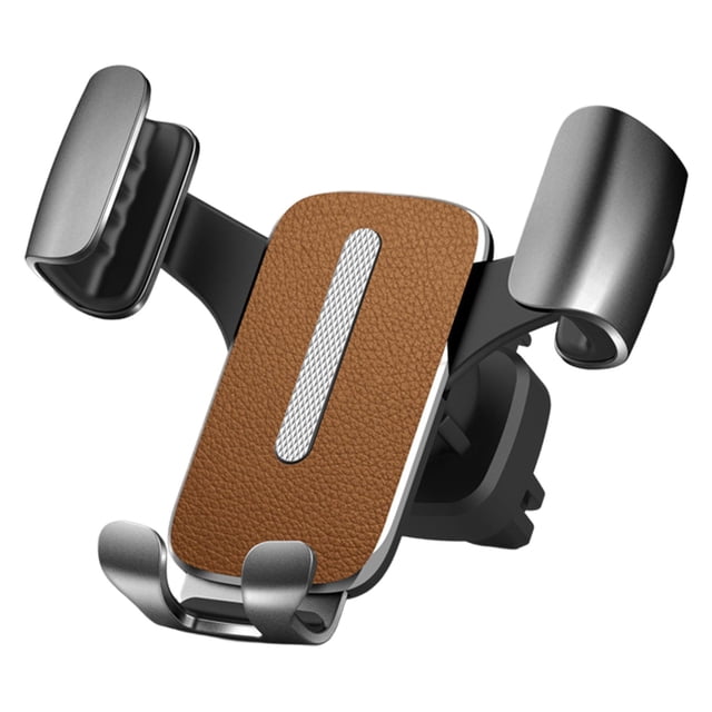 koolsoo Support de Téléphone, Gravité, Mains Libres Support de Rétorsion à 360 Degrés Réglable Berceau Ajusté Brun