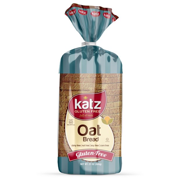 Katz Gluten Free Oat Bread Gluten Free, Dairy Free, Nut Free, Soy
