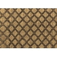 thumbnail image 1 of Ahgly Company Indoor Rectangle Abstract Brown Modern Area Rugs, 5' x 7', 1 of 4