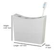 thumbnail image 5 of nu steel Elegant Collection Toothbrush holders for bathrooms Storage Bathroom Vanity Countertop, 5 of 5