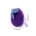 thumbnail image 3 of Tdxkok Easter Flocked Eggs Suitable for Home Shop Window and Party Decorations Easter Decorations, 3 of 6