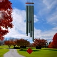 thumbnail image 2 of Woodstock Wind Chimes Encore® Collection, Chimes of Neptune, 54'' Green Wind Chime DCE54, 2 of 7