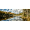 thumbnail image 2 of Collins, Ann 32x16 White Modern Wood Framed Museum Art Print Titled - USA-New York-Adirondacks Autumn afternoon at Raquette Brook, 2 of 4