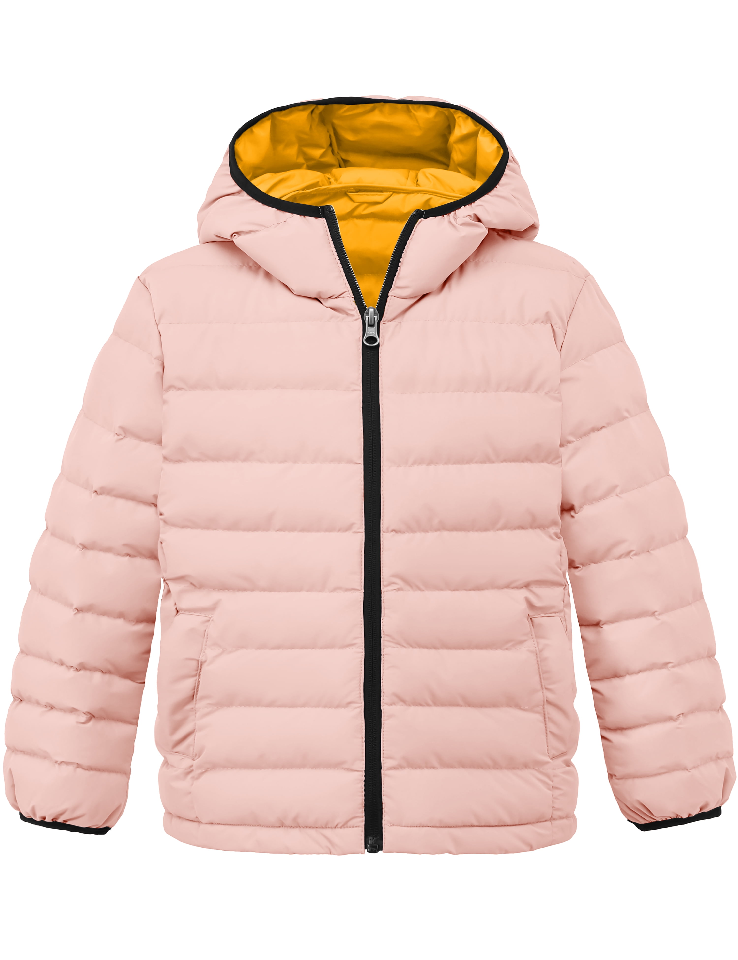 Details about   Hudson Pink Puffer Parka Winter Jacket  Coat Embroidered Size 2T H4385T680 