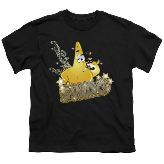 Spongebob Patrick Has Swag Unisex Youth T Shirt