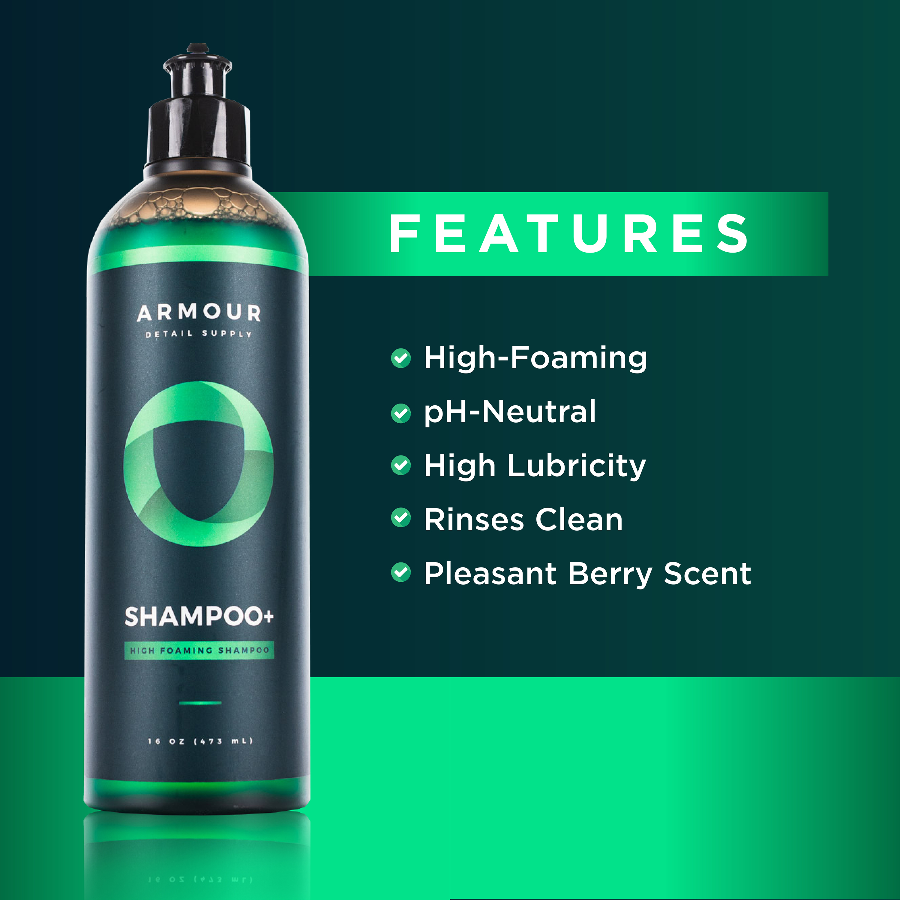 Armour Detail Supply - Shampoo+ - 16oz