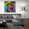 thumbnail image 5 of Epic Art 'Bitcoin Crypto King' by Epic Portfolio Acrylic Glass Wall Art, 36"x36", 5 of 8