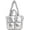 Silver, variant on Kukuzhu Puffer Tote Bag for Women, Soft Fluffy Handbags Purse Light Down Cotton Padded Quilted Tote Bag