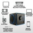 thumbnail image 6 of GOgroove Portable Stereo Speaker System w/ Rechargeable Battery & 3.5mm Aux Port, 6 of 9