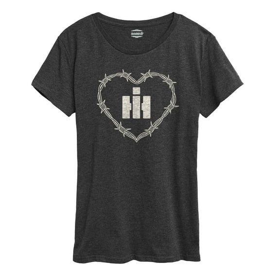 Case IH - Logo Barbed Heart - Women's Short Sleeve Graphic T-Shirt