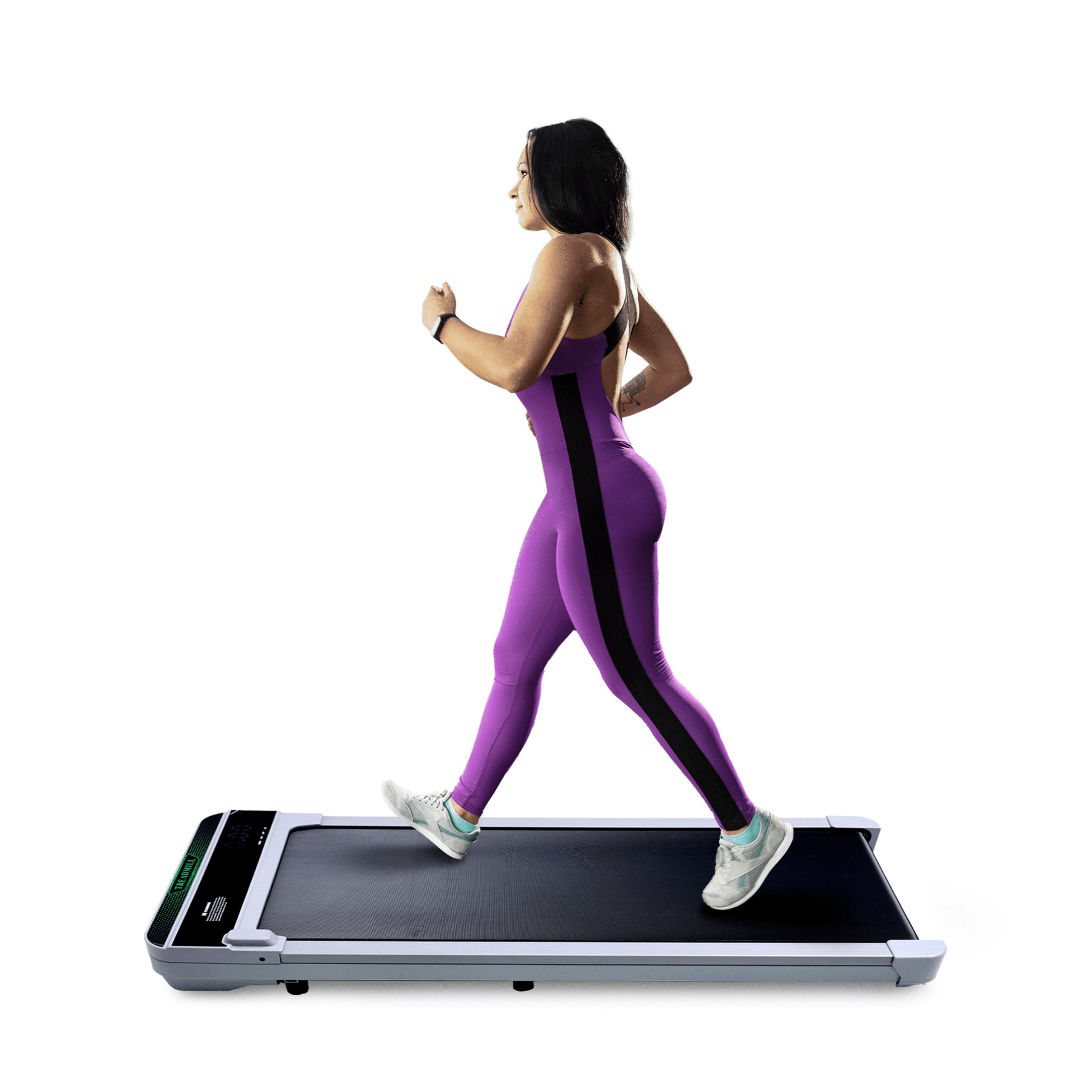 Cardio Flex Under Desk Treadmill Walking Pad with Incline for Intense Fitness Workout, 220 lbs. Capacity