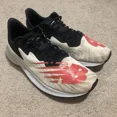 thumbnail image 1 of New Balance Mens Uk 12.5 FuelCell Prism Running Shoes Trainers White - MFCPZSC, 1 of 6