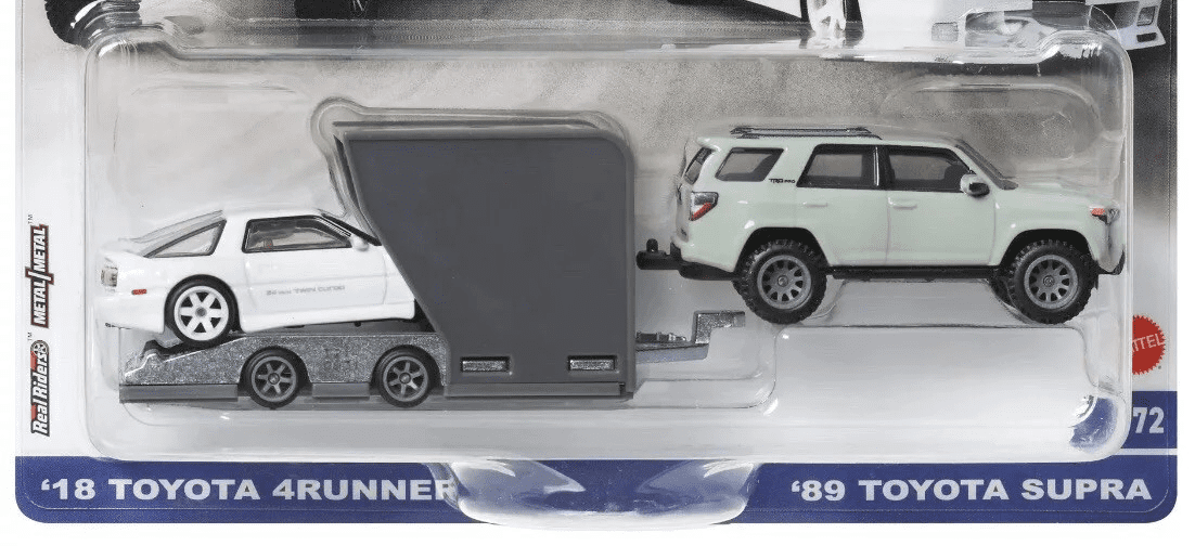 ホットウィール チームトランスポート　18 トヨタ4ランナー&89 スープラ Hot Wheels 2024 Team Transport Case D '18 Toyota 4Runner