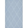 "NuLoom Varanas Hand Tufted Elvia Baby Blue 86"" x 116"" Rug"