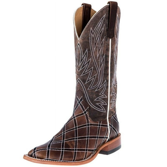 Horse Power Sabotage Mocha Crisscross - Boot Mens Western - Hp1082