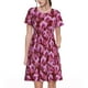 thumbnail image 1 of Disketp Orchids Flowers para Vestido de Manga Corta para Mujeres, Vestidos de Verano para Mujeres, Casual y Holgado para la Playa, 1 of 6