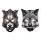 thumbnail image 4 of Máscara para Cosplay Sonducket Accesorio Realista de Halloween Máscara de Animal, 4 of 6