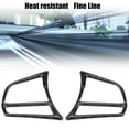 thumbnail image 3 of Qii lu Etiqueta engomada del ajuste de la cubierta de fibra de carbono del marco del botón del volante premium para F30 3 Series 2013-2018 ANGGREK Otros, 3 of 8