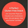 thumbnail image 3 of Utz Gourmet Popcorn Clusters, Caramel Nut Clusters – 19 Oz. Barrel – Crunchy Popcorn Snack Mix With Almonds, Cashews, And Buttery Toffee, Trans Fat Free, Cholesterol Free, Gluten Free Snacks, 3 of 3