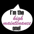 thumbnail image 3 of CafePress - Im_The_High Maintenance Pajamas - Women's Dark Pajamas, 3 of 4