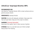 thumbnail image 4 of UltraCruz® Isopropyl Alcohol, 99%, 1 gallon, 4 of 4