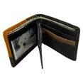 thumbnail image 3 of New Cusco Machu Picchu Peru Souvenir Men's Embossed Leather Bifold Wallet, 3 of 5