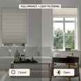 thumbnail image 4 of Chicology Cordless Roman Shade, Light Filtering, Ridgewood Cream, 27"W X 72"H, 4 of 6