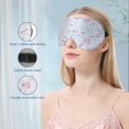 thumbnail image 5 of Aroma Season Sleep Mask Satin Silky Eye Cover Blindfold Night Eyeshade for Men & Women(Silver), 5 of 6