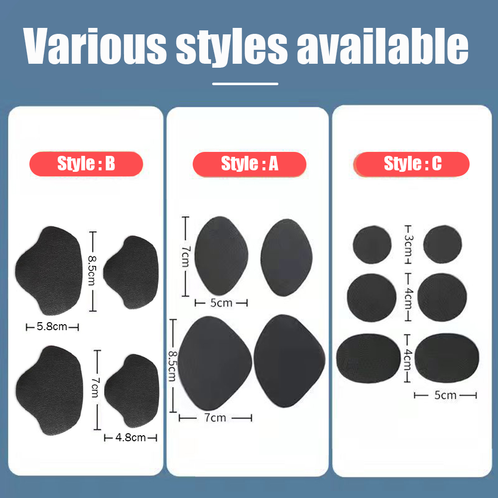 Shoe Heel Repair, 4/6 Pcs Self-Adhesive Inside Shoe Patches for Holes, Shoe  Hole Repair Patch Kit for Sneaker, Leather Shoes, High Heels