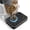 Black E, variant on Cat Litter Box Step Ramp, Cat Litter Catcher Mat with Wooden Feet, Filter Function, Pedal Stool for Self-Cleaning Litter Box, Ideal for Kitten & Elderly Cats