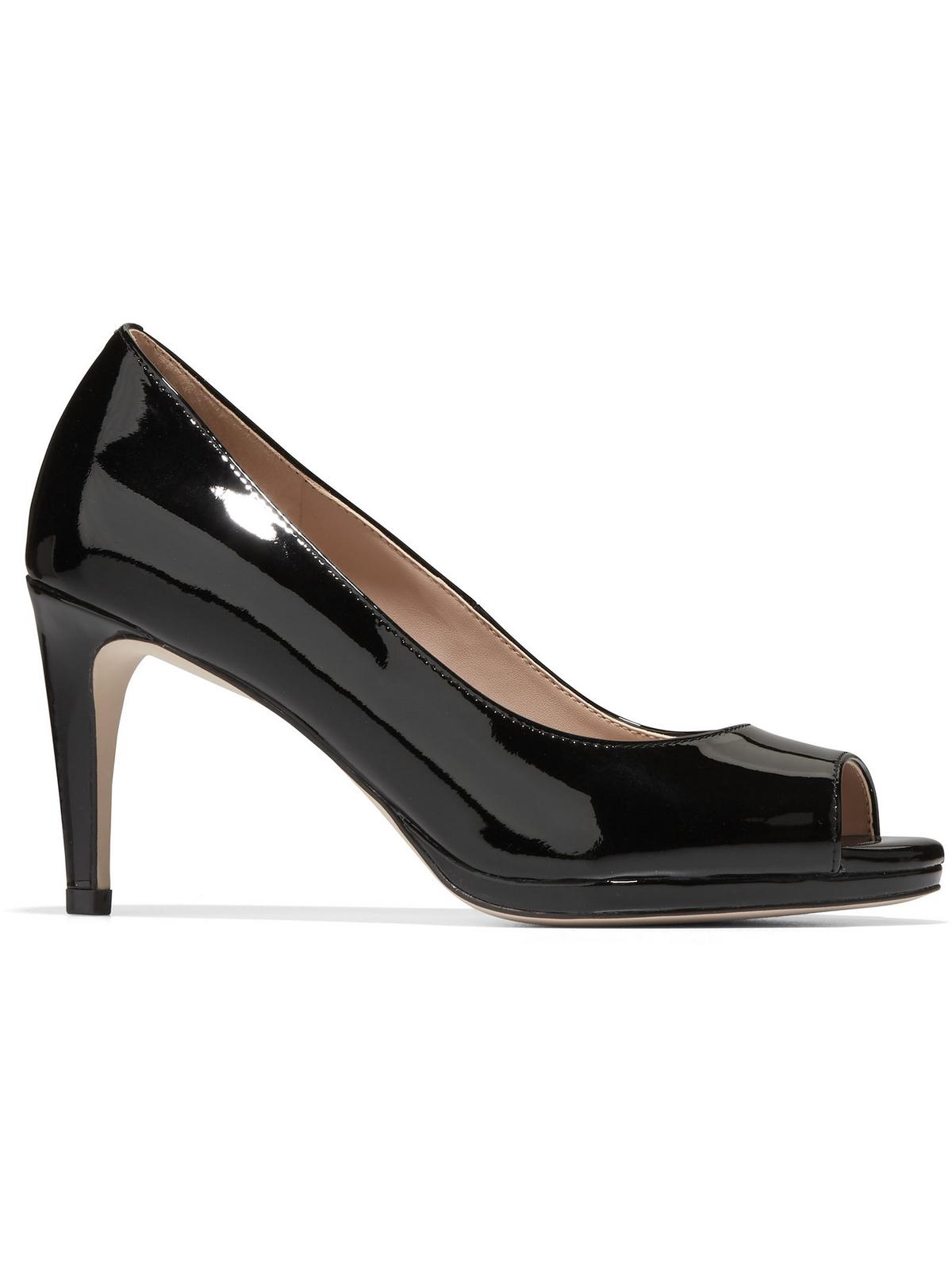 cole haan open toe pumps