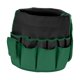 thumbnail image 1 of Bolsa para herramientas de jardinería de gran capacidad, impermeable, con múltiples bolsillos Negro Verde, 1 of 7
