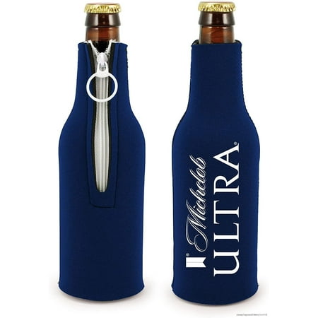

Michelob Ultra Licensed Beer Coolie Insulator Sleeve Holder Huggie 2-Pack (Bottle Suit 2-Pack)