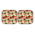 thumbnail image 7 of Haiem Colorful Hawaii Palms Car Windshield Sun Shade (2 Pieces) Foldable Windshield Sun Shade Car Accessories for Truck SUV Pickup-Medium, 7 of 7