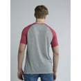 thumbnail image 4 of George Men's and Big Men's Raglan Tee, Sizes S-3XL, 4 of 5
