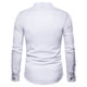 thumbnail image 4 of Hombres Casual Sólido de Moda Cuello Alto Manga Variable Jersey Longitud Camisa de Manga Larga Blusa Odeerbi ODB-6, 4 of 9