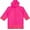 Fuchsia - Pink Orange, variant on Kids Waterproof Rain Slicker Jacket with Hood – PVC Raincoat, Snap Closure, Lightweight – Pink – Size 8–9 Years
