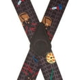 thumbnail image 3 of Suspender Store Novelty Mechanic Design Suspenders - 2-Inch Wide Elastic - X-Back - Clip - 3 Sizes, 3 of 4