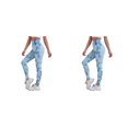 thumbnail image 2 of Qarigey Mujeres Butt Leggings Gimnasio Tie Dye Pantalones largos Hip Lift Cintura alta Deportes Pantalones de chándal Medias Entrenamiento Type4 NO4, 2 of 6
