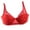 Red, variant on Push Up Bra for Women Demi Cup Padded Underwire Supportive Add Size Bras Lace Everyday Comfort Padded Up Embroidery Lace Bra 32-40B