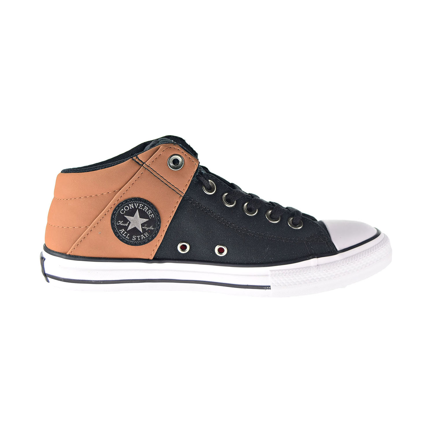 Converse Chuck Taylor All Star Axel Mid Kids' Shoes Black-Warm Tan-White 666065f - image 1 of 6